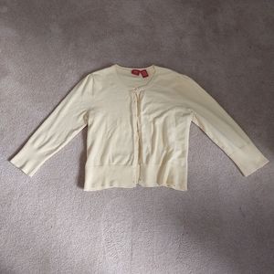 Yellow xl cardigan